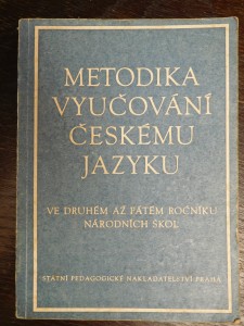 náhled knihy - Metodika vyučování českému jazyku v druhém až pátém ročníku národních škol