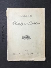 náhled knihy - Obrázky ze Slabikáře: [196 kreseb, které kdysi nakreslil Mikoláš Aleš pro slabikář, sestavený autory Ad. Frumarem a J. Jursou