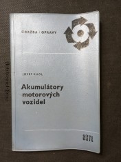 náhled knihy - Akumulátory motorových vozidel