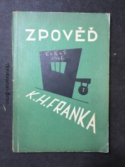 náhled knihy - Zpověd, K.H. Franka podle vlastních výpovědí v době vazby u krajského soudu trestního na Pankráci