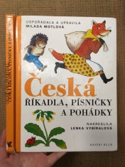 náhled knihy - Česká říkadla, písničky a pohádky