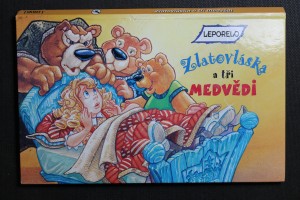 náhled knihy - Leporelo : Zlatovláska a tři medvědi