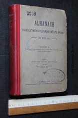 náhled knihy - Almanach královského hlavního města Prahy