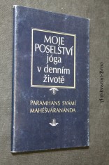 náhled knihy - Moje poselství : jóga v denním životě
