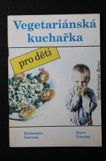 náhled knihy - Vegetariánská kuchařka : pro děti