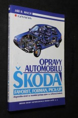 náhled knihy - Opravy automobilů Škoda Favorit, Forman, Pick-up : diagnostika závad, montážní postupy oprav, seřizovací hodnoty