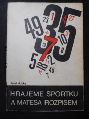 náhled knihy - Hrajeme sportku a matesa rozpisem