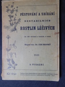 náhled knihy - Pěstování a sbírání rentabilních rostlin léčivých