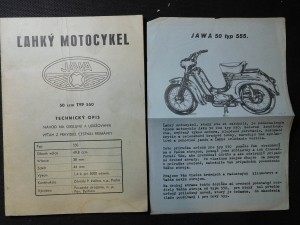 náhled knihy - Lahký motocykel Jawa
