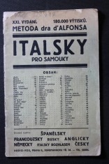 náhled knihy - Italsky pro samouky : metoda dra d'Alfons