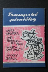 náhled knihy - Trampské písničky Míra Navara, Jiří Borovka-Rejsek, Honza Vyčítal, Mickey Black č. 6-7