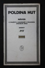náhled knihy - Poldina huť : návod k použití a zacházení s poldinou speciální ocelí známky
