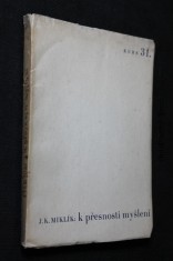 náhled knihy - K přesnosti myšlení : (doslov k práci filosofa Brentana)