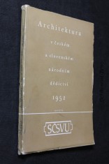 náhled knihy - Architektura v českém a slovenském národním dědictví