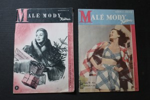 náhled knihy - 2 x Malé módy Května, měsíčník pro vkus a eleganci