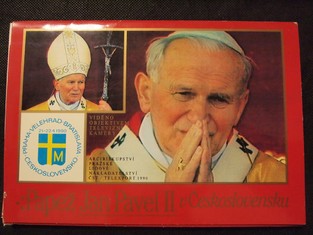 náhled knihy - Papež Jan Pavel II. : V Československu - Viděno objektivem televizní kamery