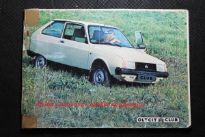 náhled knihy - Oltcit - návod k provozu a údržbě automobilu
