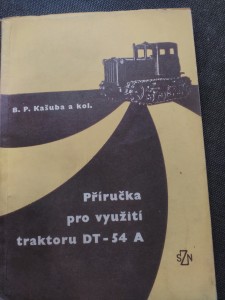 náhled knihy - Příručka pro využití traktoru DT-54 A