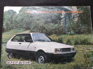 náhled knihy - Oltcit club - Návod k provozu a údržbě automobilu