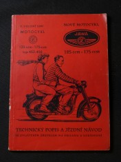 náhled knihy - Nový motocykl - technický popis, návod k obsluze a udržování