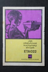 náhled knihy - Jak obsluhovat kuchyňský strojek ETA022