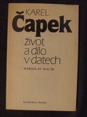 náhled knihy - Karel Čapek : Život a dílo v datech