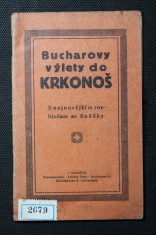 náhled knihy - Bucharovy výlety do Krkonoš : s nejnovějším rozhledem se Sněžky