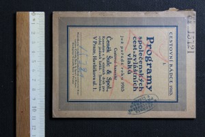 náhled knihy - Programy společenských cest a zvláštních vlaků jež pořádá roku 1913 cestovní kancelář Čeněk Šulc&Spol.
