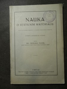 náhled knihy - Nauka o textilním materiálu