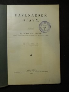 náhled knihy - Bavlnářské stavy : Tabulky