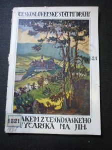 náhled knihy - Vlakem z Českého Švýcarska na jih