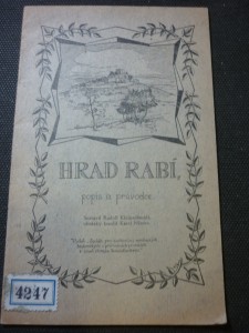 náhled knihy - Hrad Rabí : popis a průvodce