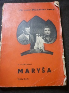 náhled knihy - Maryša : drama v pěti jednáních : děj na moravské dědině