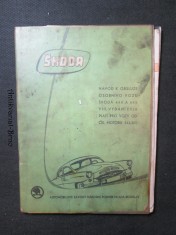 náhled knihy - Škoda - návod k obsluze osobního vozu Škoda 440 a 445