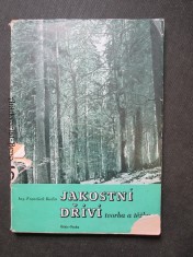 náhled knihy - Jakostní dříví : tvorba a těžba : zmírnění neb dstranění ztrát v lesním a dřevařském hospodářství