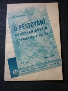 náhled knihy - O pěstování ovocných dřevin v zahradách a sadech
