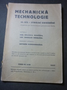 náhled knihy - mechanická technologie