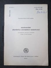 náhled knihy - Navrhování dřevěných stavebních konstrukcí : komentář k ČSN 73 1701