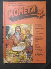 náhled knihy - Kometa č. 19. Obrázkové seriály pro chlapce a děvčata
