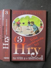 náhled knihy - Hry na hřišti a v tělocvičně. Velká encyklopedie her
