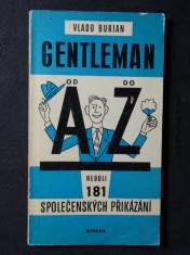 náhled knihy - Gentleman od A do Z, neboli, 181 společenských přikázání