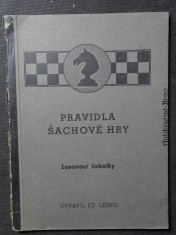 náhled knihy - Pravidla šachové hry - losovací tabulky