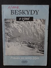 náhled knihy - Beskydy v zimě : Průvodce pro lyžaře-turisty