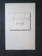 náhled knihy - Český podzim 1938 : [Výbor z básní otištěných v pohnutých podzimních dnech 1938 v Lidových Novinách a v Kritickém Měsíčníku