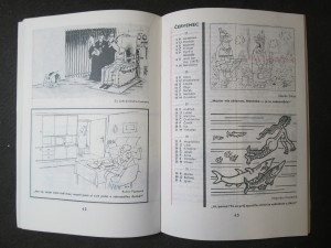 náhled knihy - Minikalendář Dikobrazu 1985