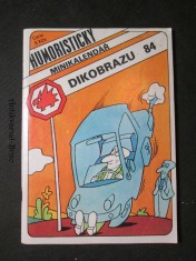 náhled knihy - Humoristický minikalendář Dikobrazu 84