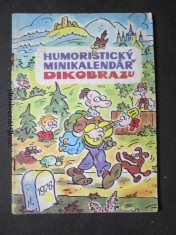 náhled knihy - Humoristický minikalendář Dikobrazu 1976