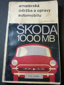 náhled knihy - Amatérská údržba a opravy automobilu Škoda 1000 MB