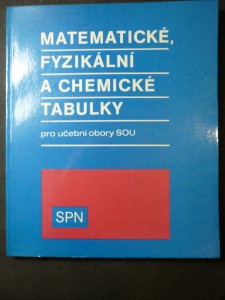 náhled knihy - Matematické, fyzikální a chemické tabulky pro učební obory středních odborných učilišť