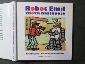 náhled knihy - Robot Emil znovu nastupuje : román pro děti, mládež i pamětníky